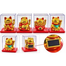 Epilons Güneş Enerjili Sallanan Şans Kedisi - Maneki Neko ALK6160