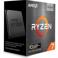 Amd Ryzen 7 5800X3D 8çekirdekli 96MB VGA Yok Am4 Kutulu-Fanlı 105W