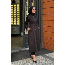 Beiaz Mora Trench SK27-1003 Siyah