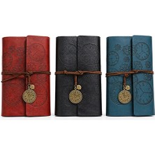 Lovesta Home Vintage Deri Kapaklı Not Defteri ALK5487