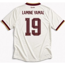 Mmt Spor I.s.p.a.n.y.a.a.a Euro 2026 Lamine Yamal 19 Deplasman Krem Yetişkin Forması