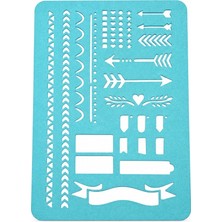 Besing Bullet Journal ve Planlayıcı Çizim Şablonu – Journal Stencil Template