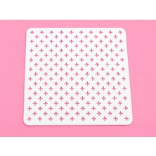 Besing Sashiko Artı Desen Şablonu | Kumaş Çizim Kalıbı | Nakış & Quilting Yardımcısı