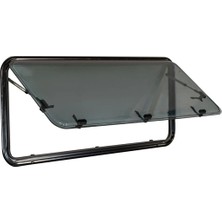 Jarup Eurovision 50X120 cm Pistonlu Açılır Karavan Penceresi Bej Kasa (JR50120EV)