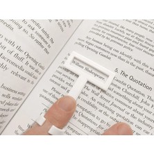 Besing Parmak Takmalı Okuma Rehberi | Satır Takip Aparatı Kitap Okuma Yardımcısı