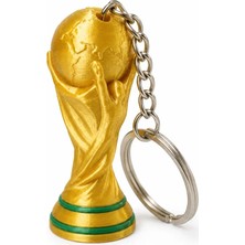 Besing Dünya Kupası Kupa Anahtarlık | Futbol Temalı 3D Baskı Anahtarlık | Taraftar Hediyesi