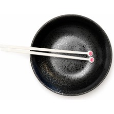 Besing Kedi Patili Yemek Çubuğu | Chopstick | Tekrar Kullanılabilir Japon & Kore Yemek Çubuğu (1 Çift)