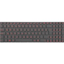 Retro Asus Rog GL752VW-DH71 Klavye Siyah Işıklı
