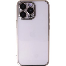 Belirtilmemiş Apple iPhone 14 Pro Kılıf Razer Lensli Silikon - Gold