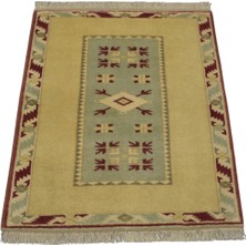 Zehra Abla Halı Yeni El Dokuma Modern Eşsiz Milas Yün Halı 7547