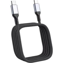 Zipax Ipad Pro Air 4 11 12.9 13 Mini 6 7 Air 4 5 Uyumlu Type-C To Type-C Pd Hızlı Şarj Kablosu 60W 3m GD-UC639-3M