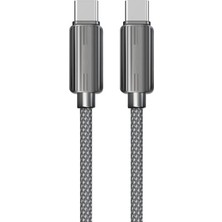 Zipax Spark 9 Pro (KH7N) Spark 8 Pro (Kg8) Uyumlu Şarj Kablosu 1m 60W Hasırlı Type-C Hızlı Şarj EARL-EC188CC