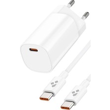 Zipax Meizu 16 16S 16T 16TH 16X Uyumlu Şarj Aleti ( Adaptör + Kablo ) Süper Hızlı Type-C Set KNS-QC122