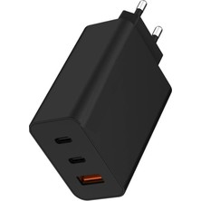 Zipax Vivo Y16 Y17S Y19S Y21 Y21A Y21S Y22 Y22S Uyumlu Şarj Başlığı (25W+25W+15W) Toplam 65W  KNS-QC65