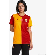 Puma Galatasaray 26/27 Kadın Sarı Kırmızı Iç Saha Forması.01