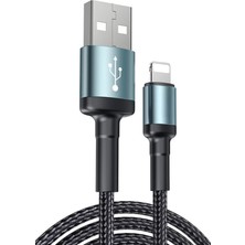 Zipax Apple Iphone 11 - 11 Pro - 11 Pro Max Uyumlu Şarj Kablosu Lightning 2.4A 1.2 Metre YESSD-CA74L