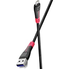 Zipax Spark 6 Go 2021 (KE5K) Spark 7 Pro (Kf8) 7t (KF6P) Uyumlu Şarj Kablosu 6A Ledli Micro USB AURS-CB24