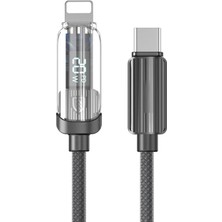Zipax Apple Iphone x - Xs - Xs Max - Xr  Uyumlu Şarj Kablosu 20W Göstergeli Type-C To Lightning Pd Hızlı EARL-EC189CL