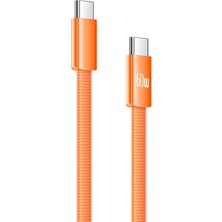 Zipax Oppo Reno 3 4 5 6 7 8 Pro 2z 14F Uyumlu Şarj Kablosu 60W Type-C Hızlı Şarj Örgülü YESSD-CA206CC