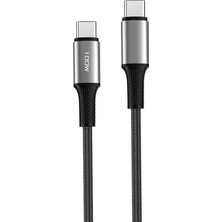 Zipax Galaxy A52 A52S A53 A54 A55 A07 A17 Uyumlu Şarj Kablosu 100W Şarj Type-C 2 Metre LNYS-LC561CC2M
