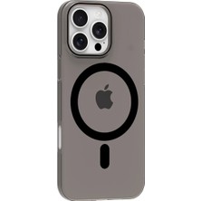 SBN - Store Joko Apple iPhone 16 Pro Max Uyumlu Pc Blank Magsafe Kapak - Siyah