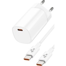 Zipax Huawei Matepad Air Se Pro T10 T10S 11.5 Uyumlu Şarj Aleti ( Adaptör + Kablo ) Süper Hızlı Type-C Set KNS-QC122