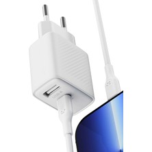 Zipax Oppo A33 A54 A55 A72 A73 A74 A85 Uyumlu Şarj Aleti Type-C To Type-C 20W ZR-ZT05C