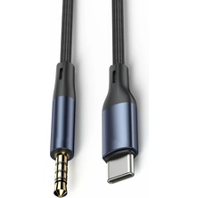 Zipax Galaxy A40 A41 A42 A50 A50S A51 A26 A36 A56 Uyumlu Arama Özellikli Type-C To Aux Dönüştürücü 1m YESSD-YAU42