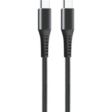 Zipax Tecno Pova Neo 2 3 4 5 6 7 Pro  Uyumlu Şarj Kablosu 3.0A Type-C To Type-C TRM-AP210CC