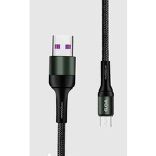 Zipax Vestel Venus V3 5580 5020 5040 5570 V4 V5 V7 Uyumlu Şarj Kablosu 6A Micro USB Hasırlı AURS-CB62