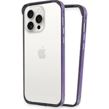 Belirtilmemiş Joko Apple iPhone 14 Pro Land Bumper Koruma Kapak - Derin Mor