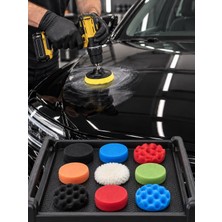 Bgarage 11 Parça Matkap Uyumlu Oto Pasta Cila Polisaj Sünger Seti