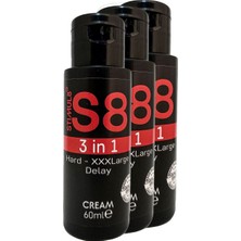SBN - Store Stımul8 (S8) 3in1 Krem 3 Adet Erkeğe Özeı 3 Ettki Birden Kremi 60 ml