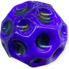 Aslanoğlu Store Yükseğe Zıplayan Delikli Stres Topu - 70 mm Uzaytopu - Ay Top - 1 Adet
