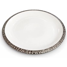 Lamedore Mesh Beyaz Sılver Supla 31X31X2,5 cm