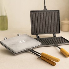 SBN - Store Teflon Kaplamalı El Tost Makinesi