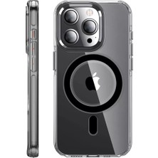 Belirtilmemiş Joko Apple Iphone 14 Pro Kılıf Crystal Magsafe Kapak - Siyah