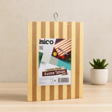 SBN - Store Bambu Kesme Tahtası 18X28X1.3 cm (Metal Kulplu)
