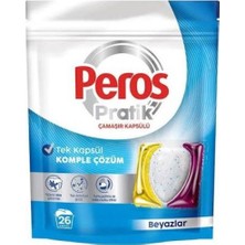 SBN - Store Peros Çamaşır Kapsülü 26 Lı Beyazlar