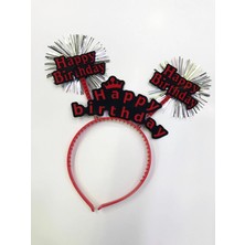 Belirtilmemiş Happy Birthday Neon Renk Doğum Günü Tacı 12 Adet