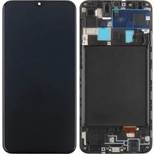 SBN - Store A205 A20 LCD Ekran + Dokunmatik Çıtalı Full OLED L