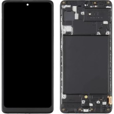 SBN - Store Samsung A71  LCD Dokunmatik Ekran Çıtalı (Siyah)
