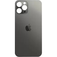 SBN - Store Iphone 12 Pro Arka Pil Kapağı (Cam) Siyah