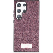 SBN - Store Onegif Samsung Galaxy S23 Ultra Bright Simli Kapak - Derin Mor