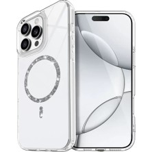 SBN - Store Apple Iphone 14 Pro Max Live Diamond Magsafe Kapak - Şeffaf