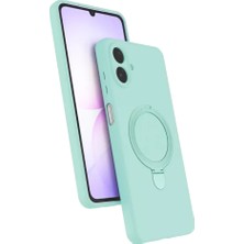 SBN - Store Samsung Galaxy A07 4g Regal Magsafe Standlı Kapak - Su Yeşili