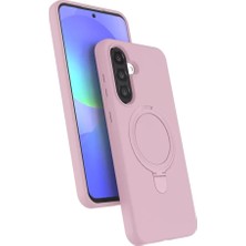 SBN - Store Samsung Galaxy A36 Regal Magsafe Standlı Kapak - Açık Pembe