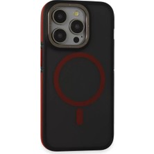 SBN - Store Joko Apple Iphone 15 Pro Max Rocky Magsafe Kapak - Siyah-Kırmızı