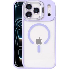 SBN - Store Joko Apple Iphone 17 Pro Remim Lensli Magsafe Standlı Kapak - Lila