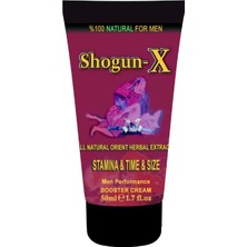 SBN - Store Shogunx Extra Size Cream 50ML Erkeklere Özel "günlük" Penisbakım Masaj Kremi